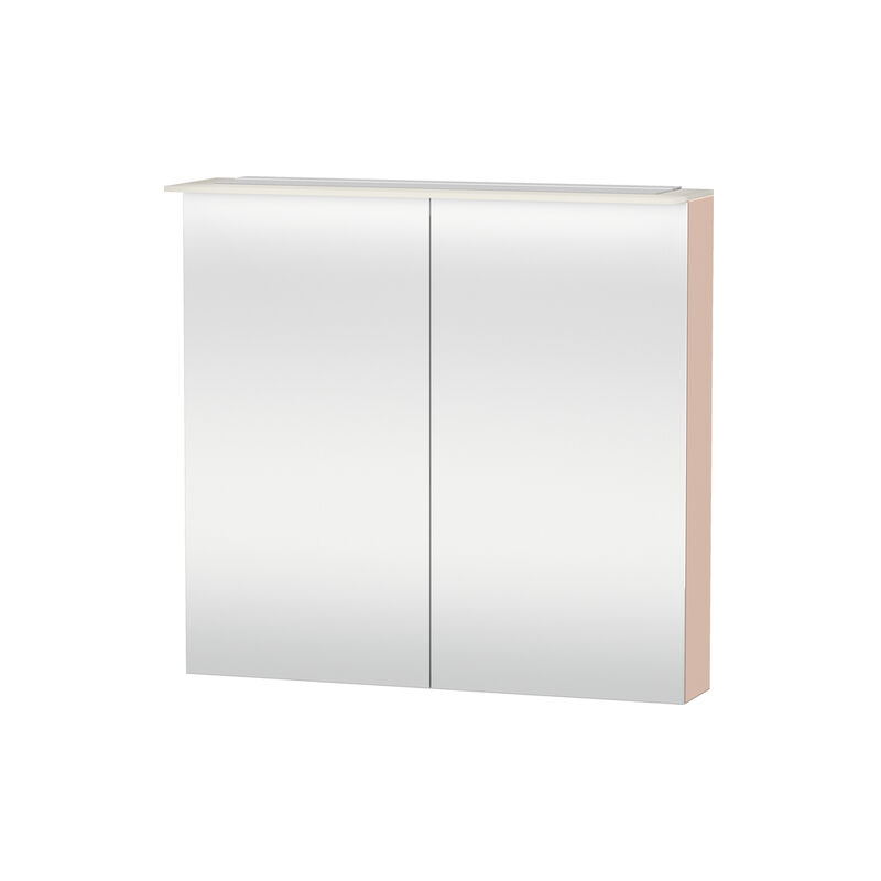 

Duravit Ag - Gabinete de espejos Duravit X-Large 7594, 2 puertas de espejos, 800 mm, Color (frente/cuerpo): Albaricoque Perla seda laca mate