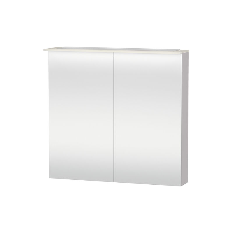 

Duravit Ag - Gabinete de espejos Duravit X-Large 7594, 2 puertas de espejos, 800 mm, Color (frente/cuerpo): Blanco Lila Seda Laca mate - XL759408787