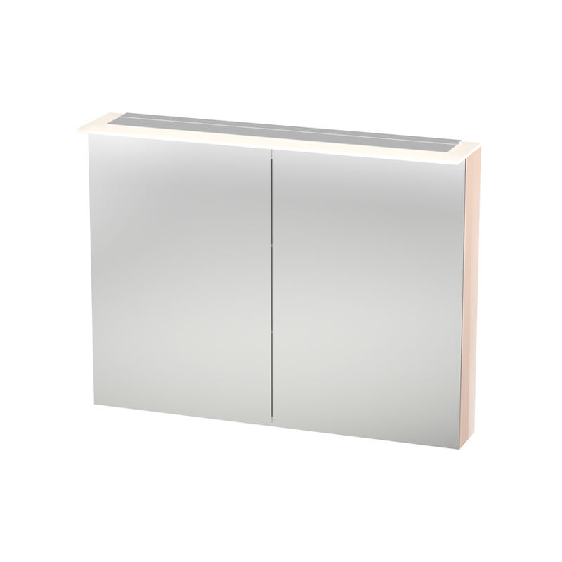 

Gabinete de espejos Duravit X-Large 7595, 2 puertas de espejos, 1000 mm, Color (frente/cuerpo): Perla de albaricoque laca de alto brillo - XL759501010