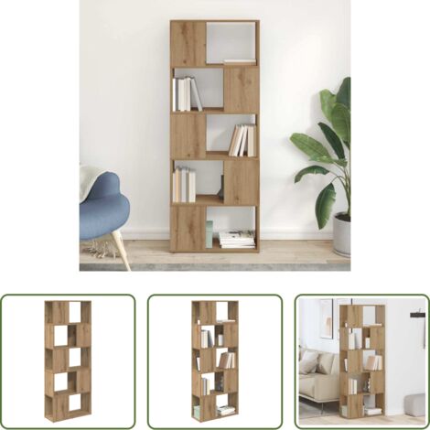 Gabinete de TV -  Conjunto de mueble de TV Marrón 60 x 24 x 156 cm
