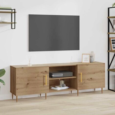 Gabinete de TV Roble artisan 150 x 30 x 50 cm vidaXL