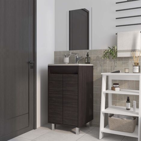 Gabinetto da bagno Brady 45 cm + specchio Bologna