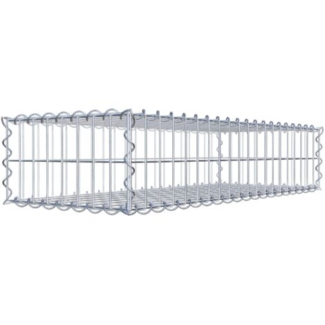 Gabion 100x20x40cm ��made in Germany�� - mailles rectangulaires 5x10cm