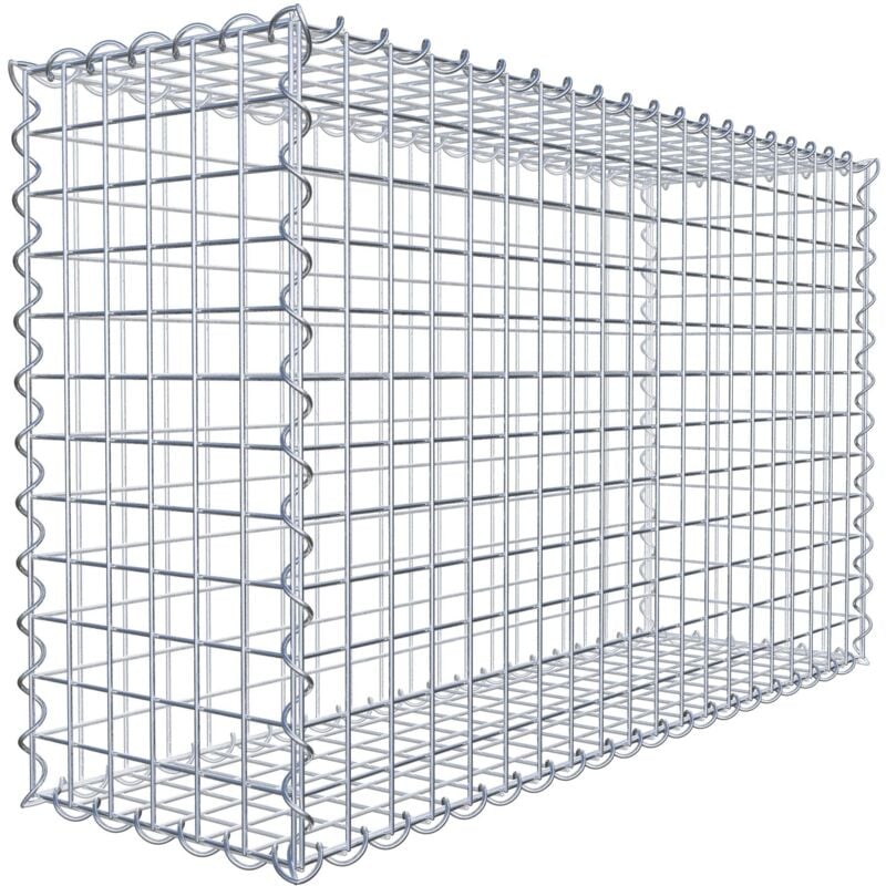 Gabiondeco - Gabion 100 cm x 60 cm x 30 cm (l x h x p). mailles 5 x 5 cm. Spirale - Made in Germany
