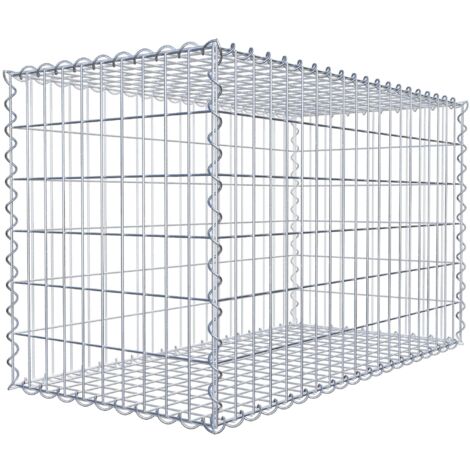 Gabion 100x60x50cm ��made in Germany�� - mailles rectangulaires 5x10cm