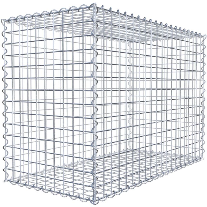 Gabion 100 cm x 70 cm x 50 cm (l x h x p). mailles 5 x 5 cm. Spirale - Made in Germany - Gabiondeco