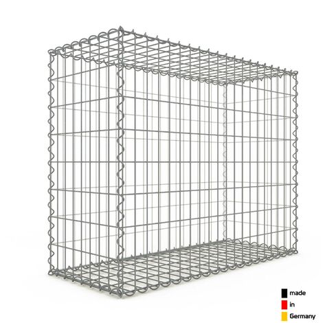 Gabion 100x80x40cm ��made in Germany�� - mailles carr�es 5x5cm