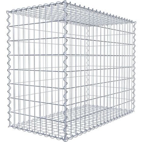 Gabion 100x80x50cm ��made in Germany�� - mailles rectangulaires 5x10cm