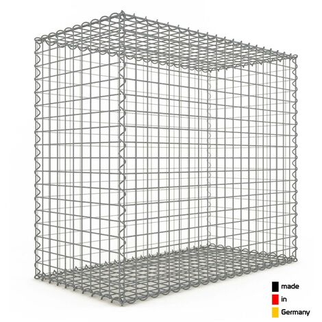 Gabion 100x90x50cm ��made in Germany�� - mailles carr�es 5x5cm