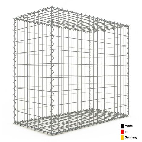 Gabion 100x90x50cm ��made in Germany�� - mailles rectangulaires 5x10cm