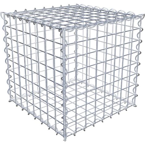 Gabion 40x40x40cm ��made in Germany�� - mailles carr�es 5x5cm