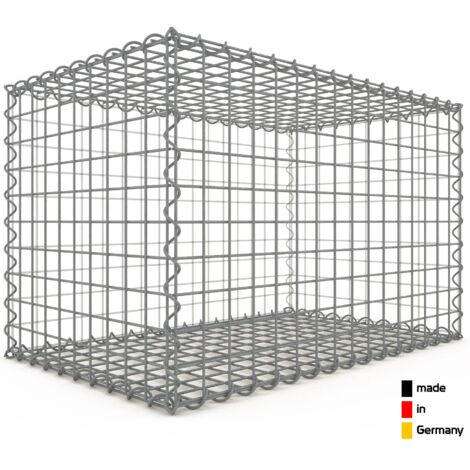 Gabion 80x50x50cm ��made in Germany�� - mailles carr�es 5x5cm