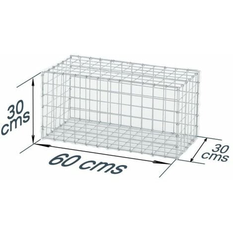 Gabion décoratif rectangulaire