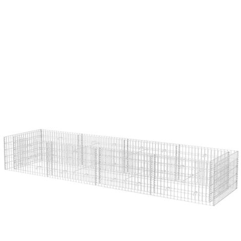 Gabion Planter Steel 360x90x50 cm