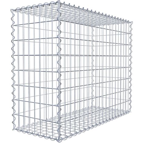 Gabiondeco - Gabion 100 cm x 80 cm x 40 cm (L x H x P). mailles 5 x 10 cm. Spirale - Made in Germany