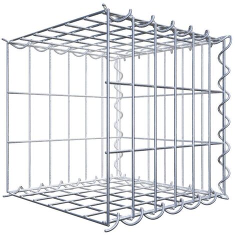 GabionDeco - Gabion 5 faces longueur 30 cm x 30 cm x 30 cm (L x H x P). mailles 5 x 10 cm. Spirales - Made in Germany