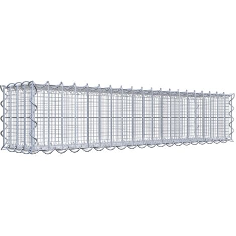 Gabiondeco - Gabion à mailles très fines pour gravillon 100 cm x 20 cm x 20 cm (L x H x P). maille 5 x 10 cm. spirale - Made in Germany