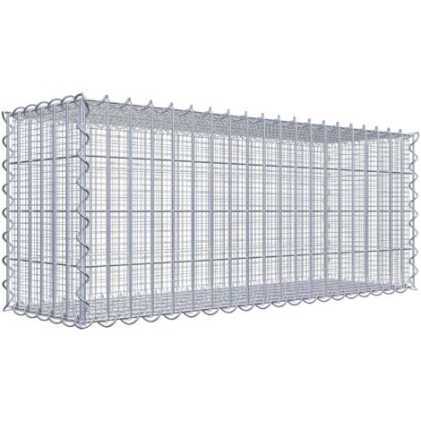 Gabiondeco - Gabion à mailles très fines pour gravillon 100 cm x 40 cm x 30 cm (L x H x P). maille 5 x 10 cm. spirale - Made in Germany