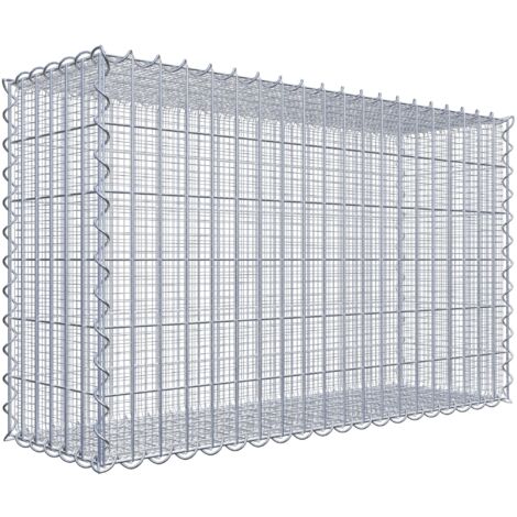 Gabiondeco - Gabion à mailles très fines pour gravillon 100 cm x 60 cm x 30 cm (L x H x P). maille 5 x 10 cm. spirale - Made in Germany