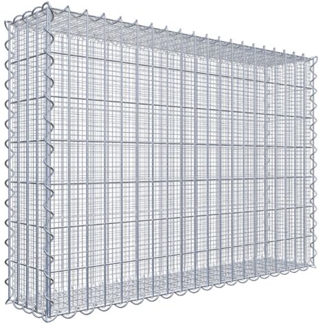 Gabiondeco - Gabion à mailles très fines pour gravillon 100 cm x 70 cm x 20 cm (L x H x P). maille 5 x 10 cm. spirale - Made in Germany