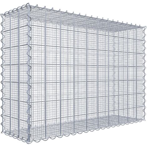 Gabiondeco - Gabion à mailles très fines pour gravillon 100 cm x 70 cm x 30 cm (L x H x P). maille 10 x 10 cm. spirale - Made in Germany