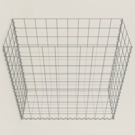 Gabiondeco - Gabion a végétaliser avec toile non-tissée  100 cm x 100 cm x 40 cm (L x H x P). maille 10 cm x 10 cm. spirale - Made in Germany
