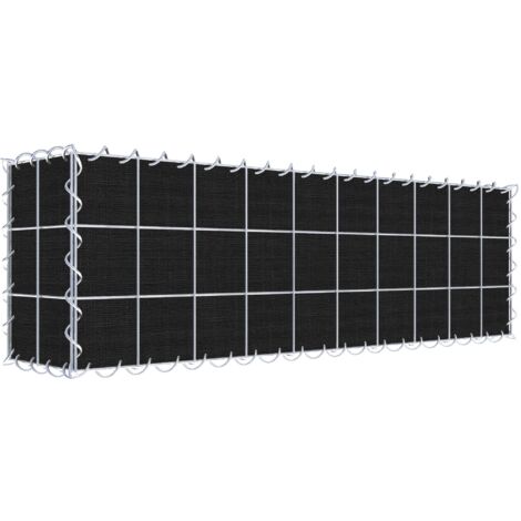 Gabiondeco - Gabion a végétaliser avec toile non-tissée  100 cm x 30 cm x 20 cm (L x H x P). maille 10 cm x 10 cm. spirale - Made in Germany
