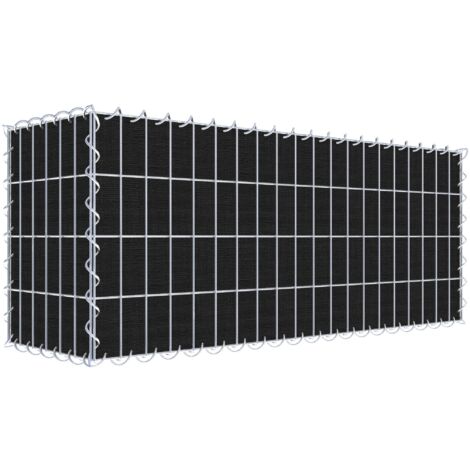 Gabiondeco - Gabion a végétaliser avec toile non-tissée 100 cm x 40 cm x 30 cm (L x H x P). maille 5 cm x 10 cm. spirale - Made in Germany