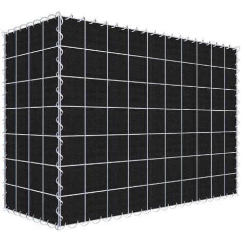 Gabiondeco - Gabion a végétaliser avec toile non-tissée  100 cm x 70 cm x 40 cm (L x H x P). maille 10 cm x 10 cm. spirale - Made in Germany