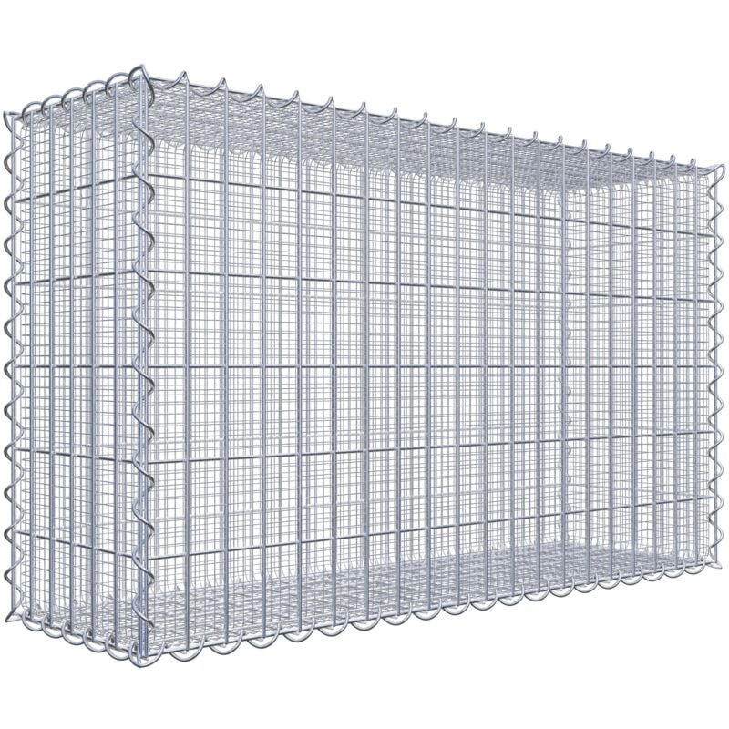 Gabiondeco - Gabion à mailles très fines pour gravillon 100 cm x 60 cm x 30 cm (l x h x p). maille 5 x 10 cm. spirale - Made in Germany