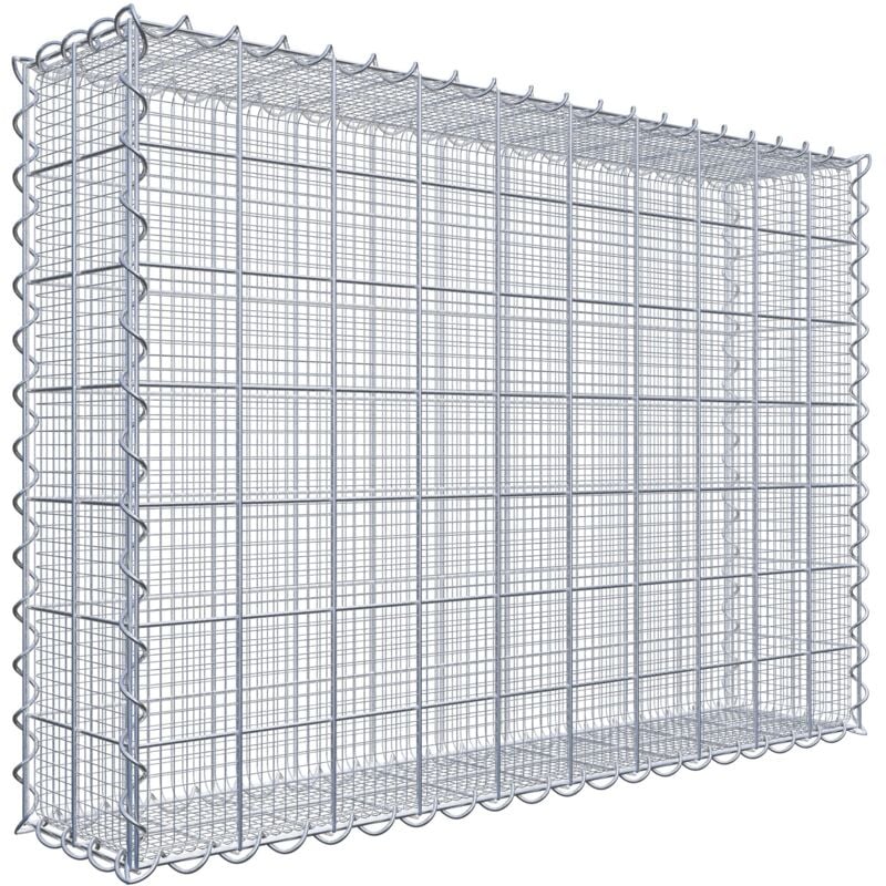 Gabiondeco - Gabion à mailles très fines pour gravillon 100 cm x 70 cm x 20 cm (l x h x p). maille 10 x 10 cm. spirale - Made in Germany