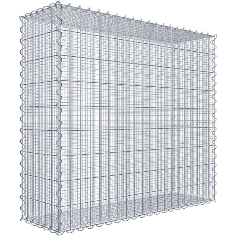 Gabiondeco - Gabion à mailles très fines pour gravillon 100 cm x 90 cm x 30 cm (l x h x p). maille 5 x 10 cm. spirale - Made in Germany