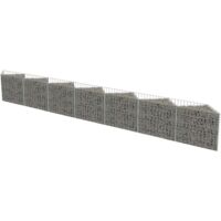 Gabionenwand Verzinkter Stahl 450×30×50 cm