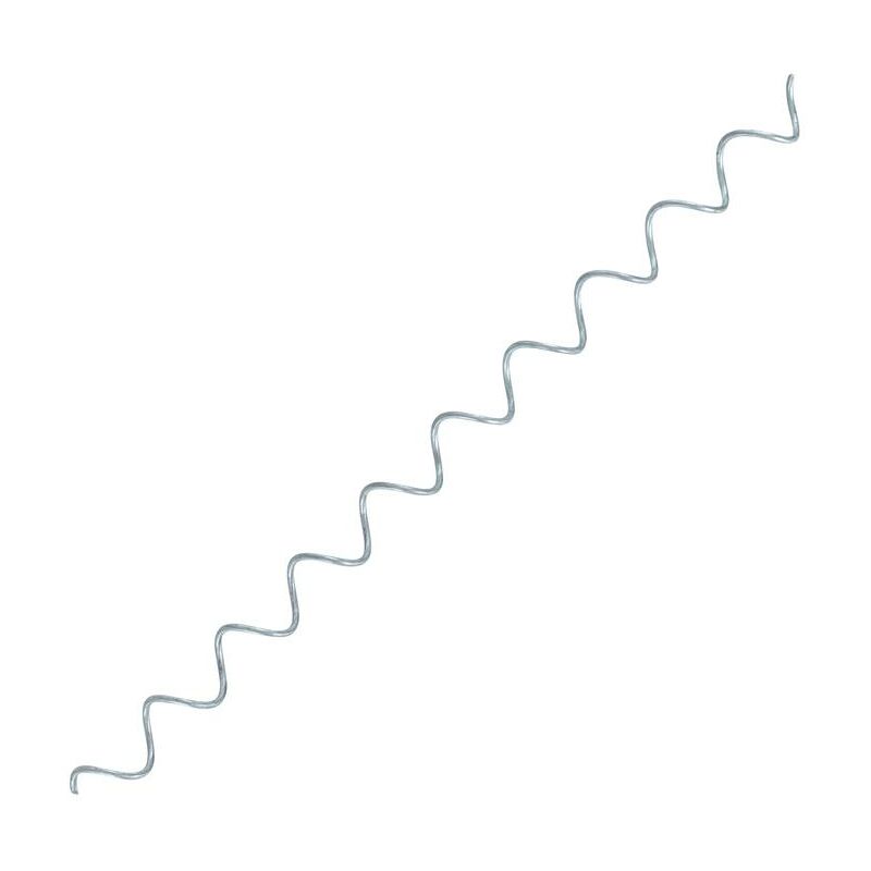 Estexo - Spirale de gabion métal galvanisé 4 mm Connecteur de spirale 80 ou 100 cm 80 cm