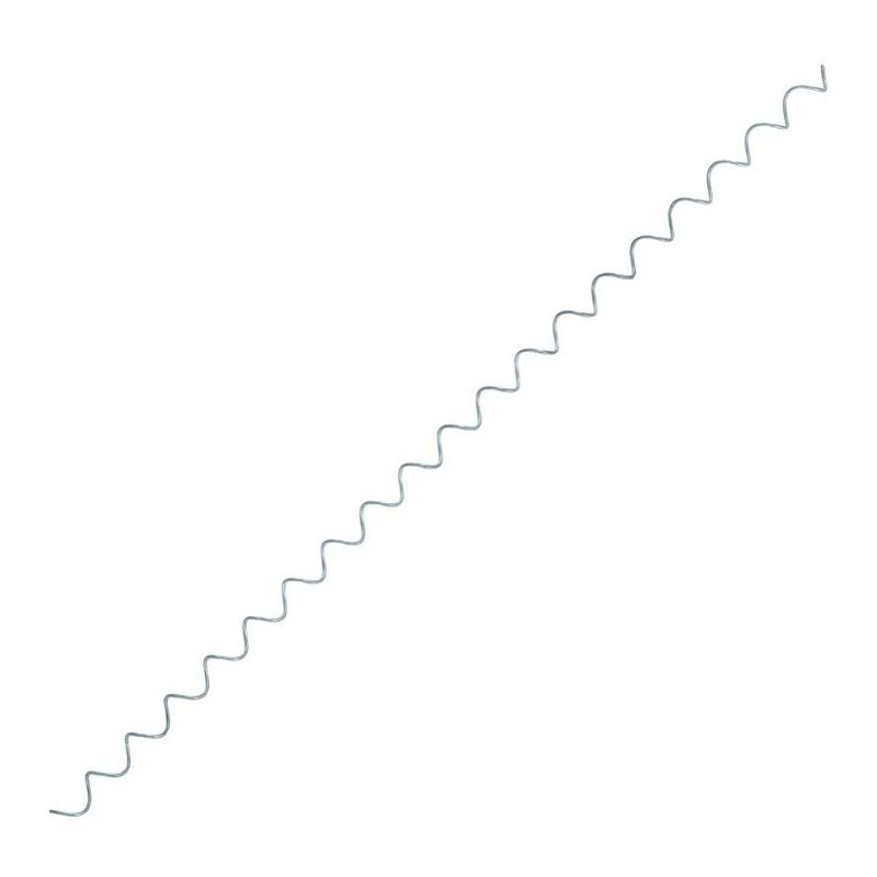 Estexo - Spirale de gabion métal galvanisé 4 mm Connecteur de spirale 80 ou 100 cm 100 cm