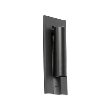 GABO lecteur USB noir réglable avec interrupteur 62757