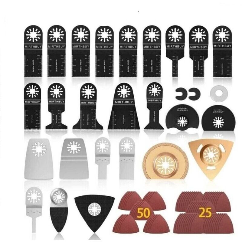 100 x Accessoires de lame de scie Outil multifonctions Multimaster Multitool pour Fein - Gabrielle