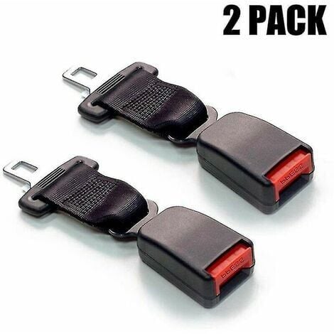 GABRIELLE 2-Pack Seat Belt Extender, Car Seat Belt Extender, Seat Belt Buckle 23 cm