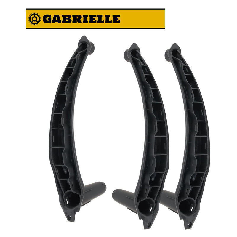 Gabrielle - 3 poignées de porte intérieures gauche et droite adaptées aux X5 E70 X6 E71 E72 51416969401 51416969402 poignées de panneau de porte