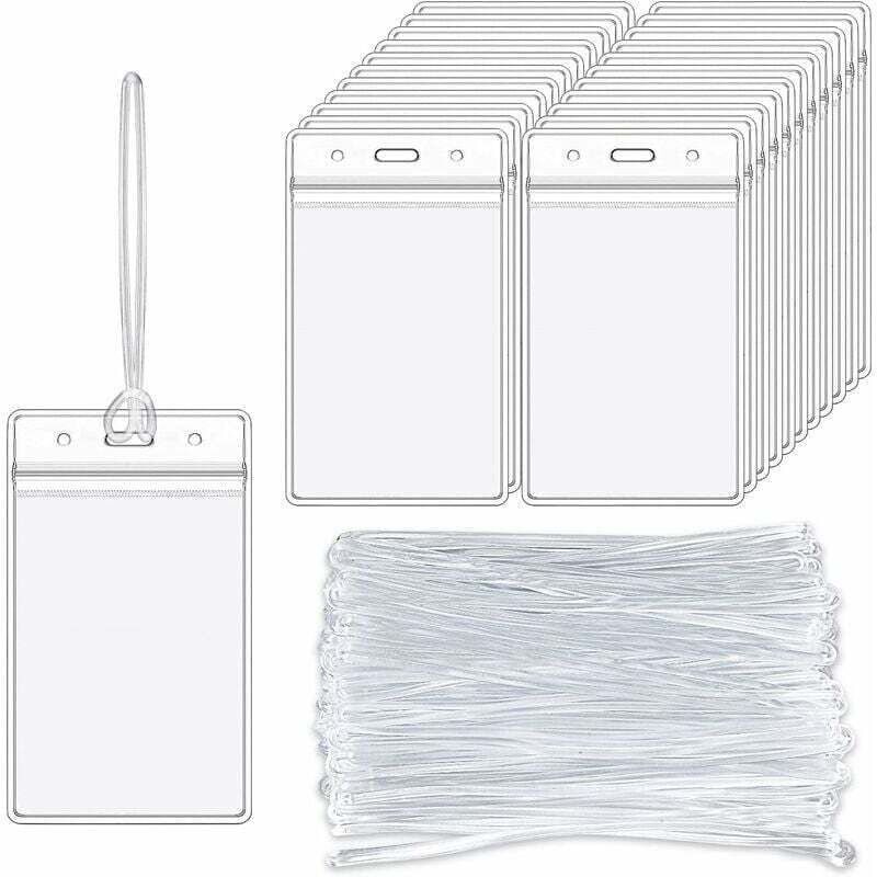 Gabrielle - 50 porte-étiquettes de bagages Porte-étiquettes de croisière Étiquettes d'identification de bagages Porte-étiquettes de bagages avec 100