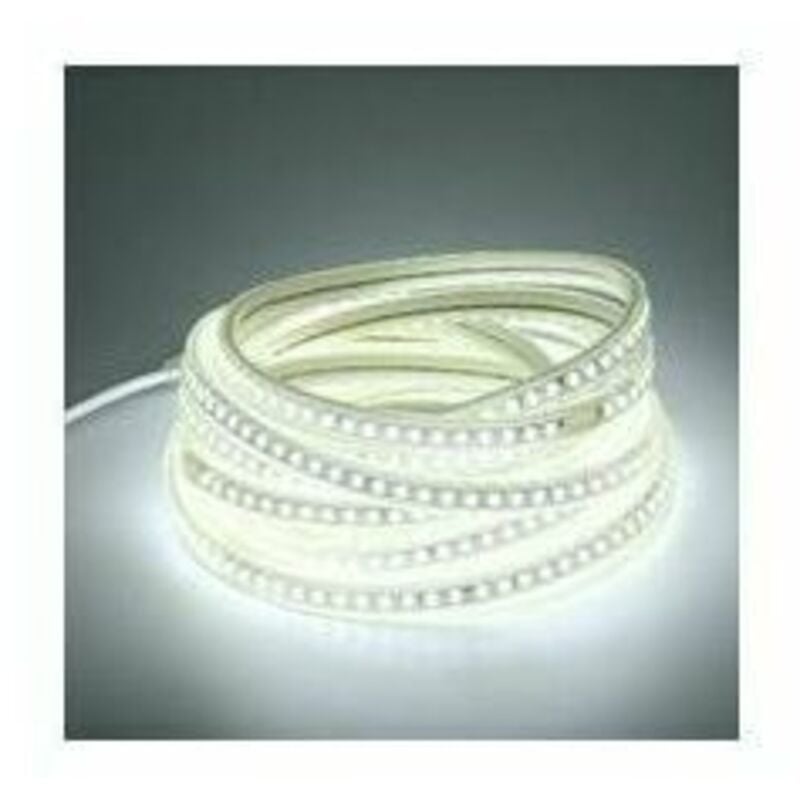 5M Ruban led Pour Exterieur 220V 6000K Blanc Froid 5 Metres IP67 Etanche Bandeau Lumineuse a led (Blanc Froid, 5) - Gabrielle