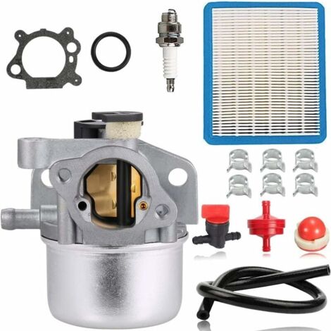 GABRIELLE 799871 799866 Carburetor for Briggs & Stratton 790845 796707 794304 Toro Recycler 22'' Craftsman Engine Lawn Mower Parts with Air Filter, Fuel Line, Primer Bulb