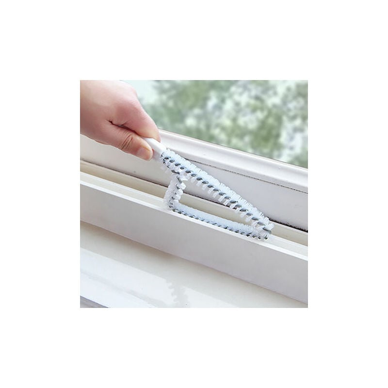 Brosse de nettoyage multi-usage pour fenêtre ou porte coulissante - Gabrielle