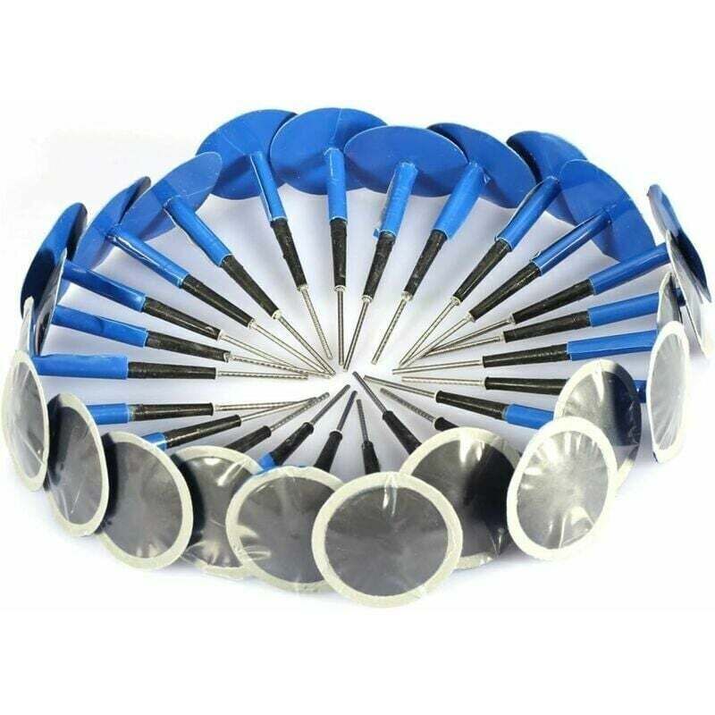 Gabrielle - Champignon de réparation de crevaison de pneu Tubeless universel pour moto de voiture 36 4mm 24 pièces