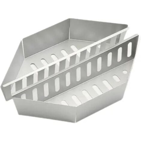 GABRIELLE Charcoal Basket for Grilling, Briquette Rack, High Temperature Resistant, Stainless Steel Charcoal Basket, Pack of 2