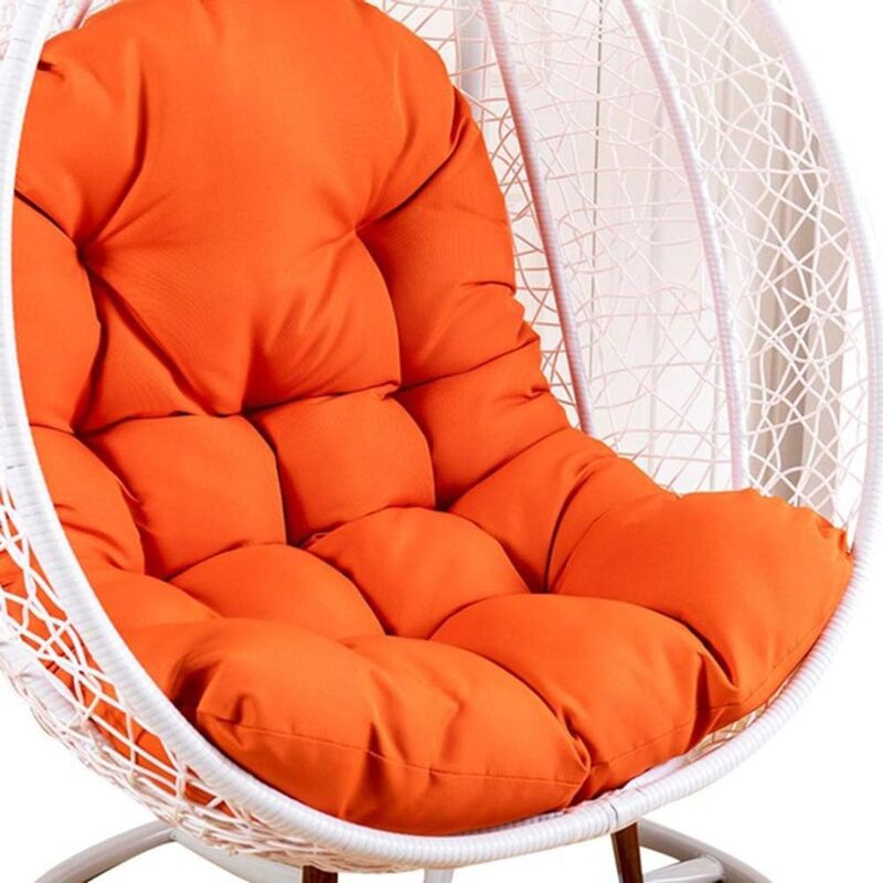 Coussin de chaise suspendue d'extérieur, matériau imperméable, antidérapant, coussin de chaise pivotante, coussin de chaise hamac suspendu (coussin