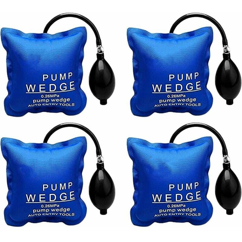 Gabrielle - Coussin de Levage Gonflable voiture, Bricolage Pump Wedge Chaque Pièce Peut Supporter 300 Kg Leve Meuble Charge Lourde Coussin De Levage