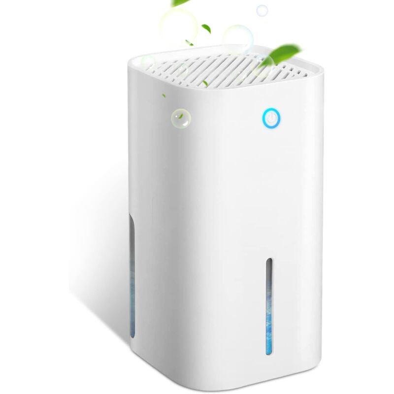GABRIELLE Déshumidificateur, 850 ml, déshumidificateurs pour la maison, économie d'énergie, mini déshumidificateur d'air de salle de bain avec arrêt