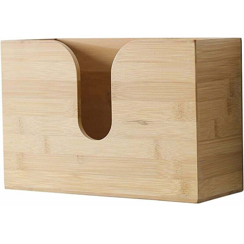 Distributeur d'essuie-mains, support mural multifonction pour essuie-mains, distributeur d'essuie-mains pliables serviettes à plis multiples boîte à