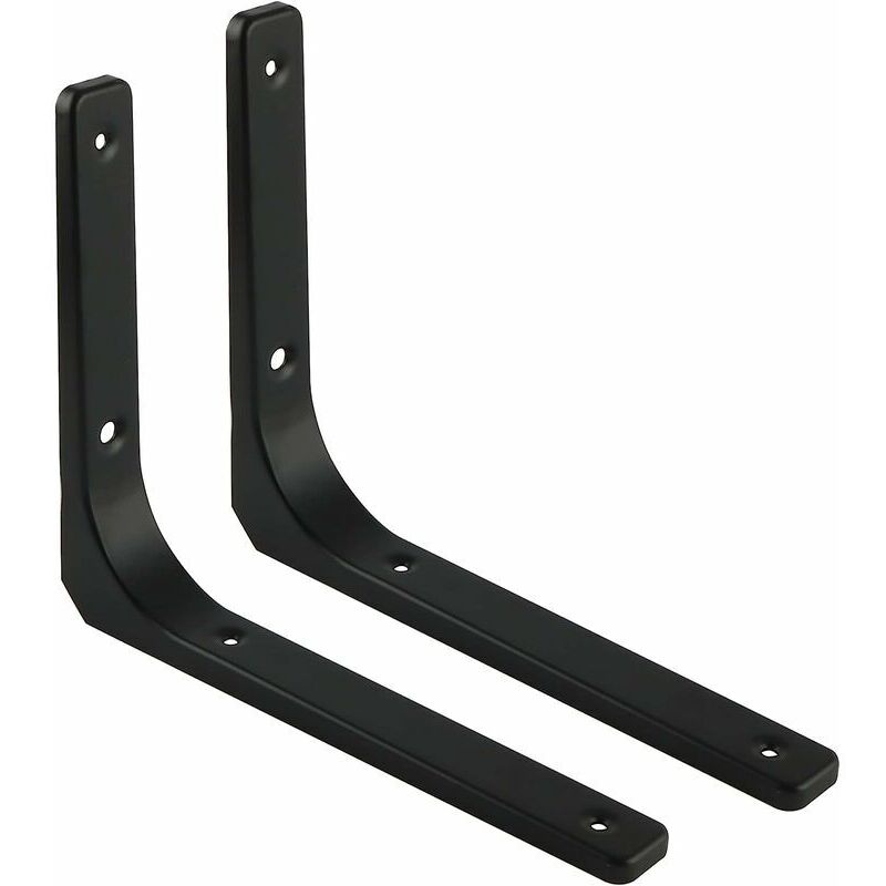 Gabrielle - Equerre Etagere Murale, 2PCS Equerre Metal 300mm x 250mm Equerre Charge Lourde Support Etagere Murale Pour Deco Murale Cuisine Gabrielle - Equerre Etagere Murale, 2PCS Equerre Metal 300mm x 250mm Equerre Charge Lourde Support Etagere Murale Pour Deco Murale Cuisine